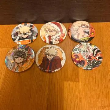 바쿠고 카츠키 캔뱃지 세트
