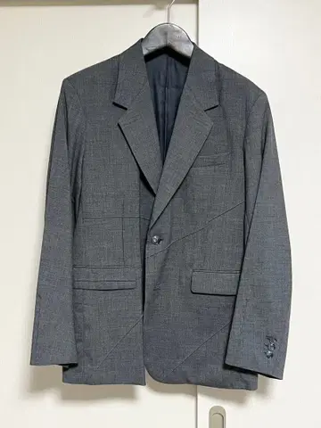 고품질 kudos 2 울 테일러드 자켓 그레이 모드