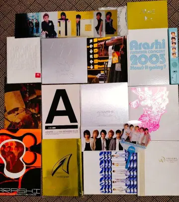 ARASHI LIVE 팜플렛 세트