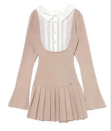 andmary Lotta frill mini dress