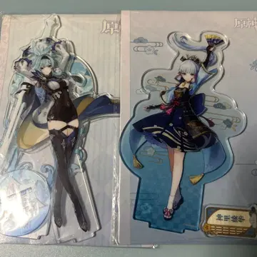 원신 아크릴 스탠드 에우루아 아야카 2개 세트