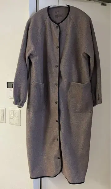 [ 완판템 ] 무인양품 나메라카 플리스 롱 가디건 S