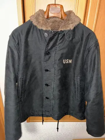 houston n-1 덱 자켓 밀리터리 사이즈 40 n1 네이비