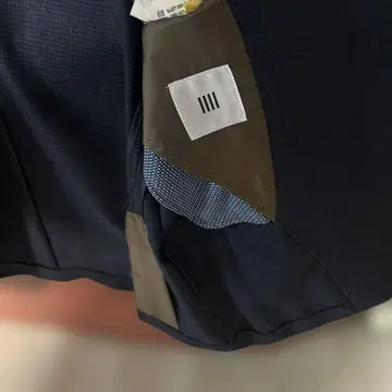 네이비 테일러드 자켓