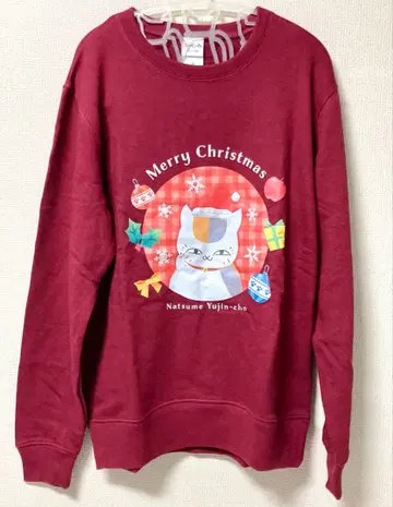 나츠메 우인장 냥코 선생님 트레이닝복 (크리스마스) M 사이즈