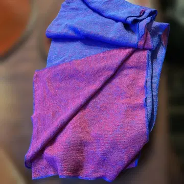 그라데이션 스톨 (파랑 보라 빨강)