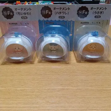 애니마이 복권 치이카와 (먼작귀) 오너먼트 3종