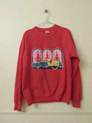 고양이 핑크 맨투맨 트레이닝복 구제 의류