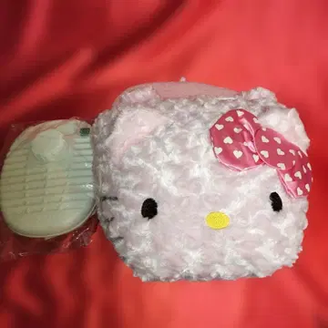 헬로키티 털 보아 발 커버 포함 탕파 미사용