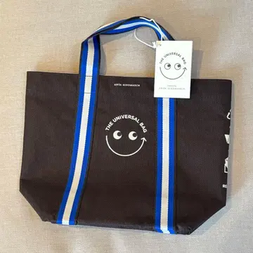 안야 힌드마치 Mini Universal Bag 다크 브라운