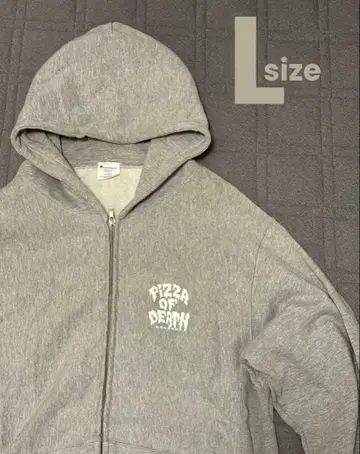 피자 오브 데스 레코드 후드티 L Pizza Of Death 피자 후드티