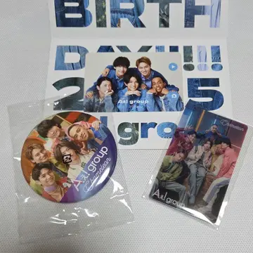 A! group 클리어 카드 캔뱃지 벌스데이 카드 세트 당일 발송