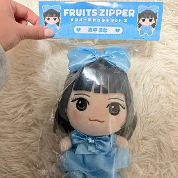 FRUITS ZIPPER 마나카 마나 봉제 인형