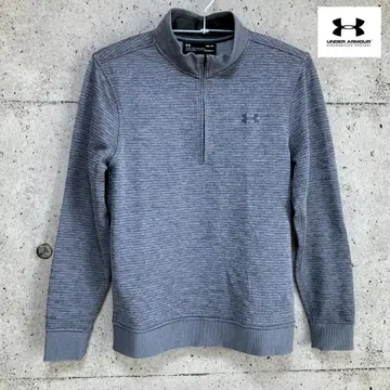 언더아머 하프 지퍼 속기모 보온 하이넥 긴팔 셔츠
