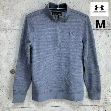 언더아머 하프 지퍼 속기모 보온 하이넥 긴팔 셔츠