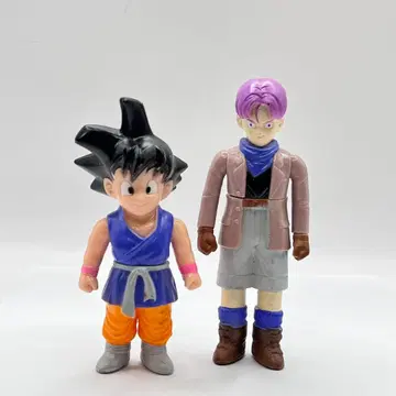 드래곤볼 GT 손오공 트렁크 소프트 비닐 인형 피규어 레트로 당시 물건