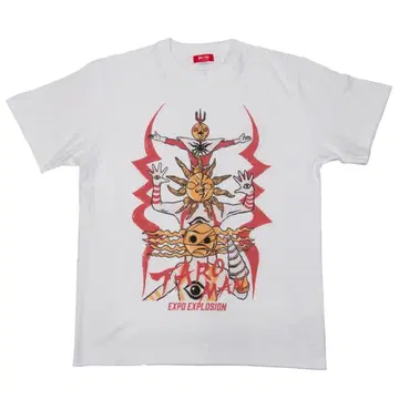 최종 가격 인하 타로맨 T셔츠 XL 만박 대폭발 오카모토 타로