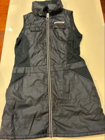 Munsingwear 다운 베스트 블랙 골프