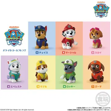 파우 패트롤 소프트 비닐 7체 세트