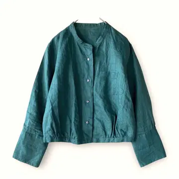 마가렛호웰 자켓 캐주얼 하오리 숏 밴드 카라