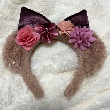 꽃 장식 머리띠 셰리 메이