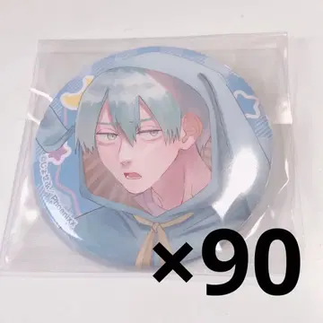 음울한 캐릭터 러브코미디 ash 파자마 캔뱃지