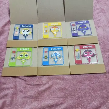 개구리 중사 케로로 클리어 러버 코스터입니다 2 컴플리트 세트