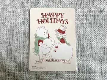 디즈니 스토어 가위바위보 카드 크리스마스