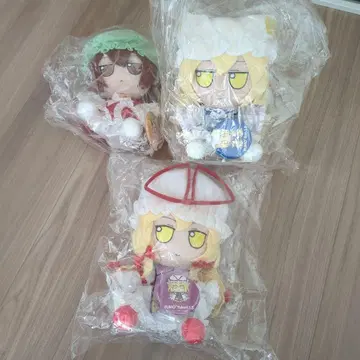 동방 봉제 인형 시리즈 1.5 묶음 판매 Gift 유카리 란 첸