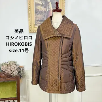 새상품급 코시노 히로코 HIROKOBIS 다운 코트