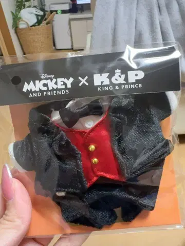 Disney Mickey 턱시도 옷 갈아입기 의류 K&P 나가세 렌