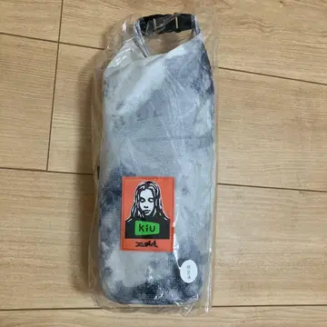 kiu x-girl 레인 판초 그레이