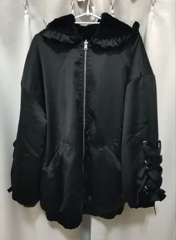 DearMyLove 리버서블 리본 롱 블루종 M-L