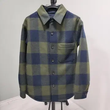 UNIQLO 유니클로 오버 셔츠 자켓 ( 올리브 )