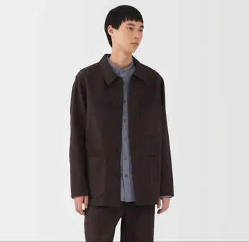 무인양품 신사 나무 열매로 만든 카포크 혼방 몰스킨 커버올