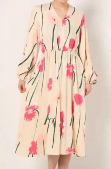 marimekko 마리메꼬 꽃무늬 보타니컬 마켓 원피스 34