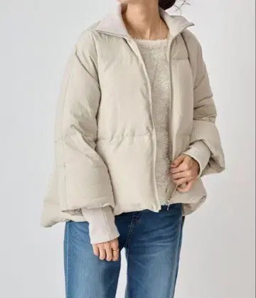 BEARDSLEY 비어즐리 지퍼 플레어 다운