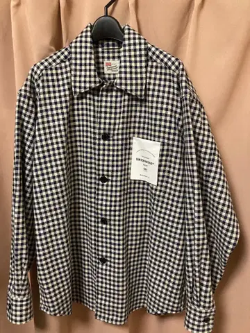 [ 새상품 ] 트래디셔널 웨더웨어 블랙 화이트 체크 셔츠