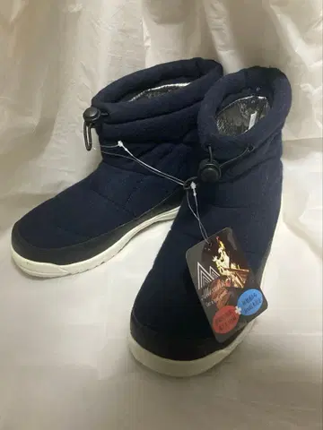 미사용 새상품 워크맨 방한 부츠 스니커즈 L 알루미늄 네이비 네이비