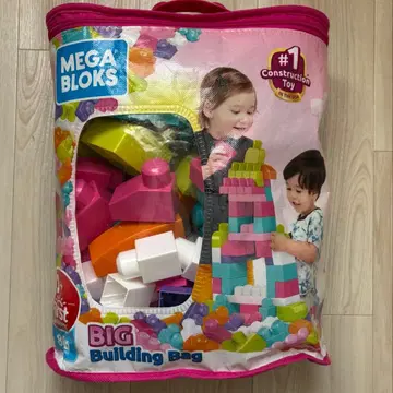 MEGA BLOKS 1세부터의 메가 블록 핑크
