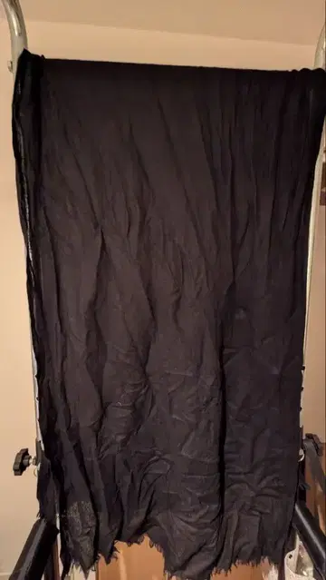 블랙 캐시미어 스톨