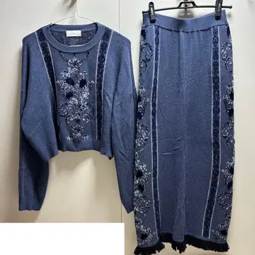 HARE hare [WEB 한정판] 2P 패턴 니트 셋업(HARE)