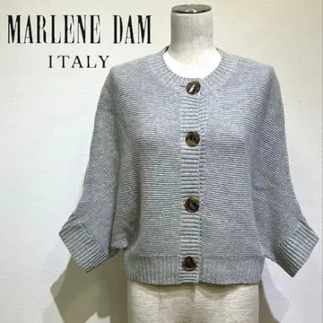 새상품급 MARLENE DAM 캐시미어 100% 니트 가디건 사이즈 42
