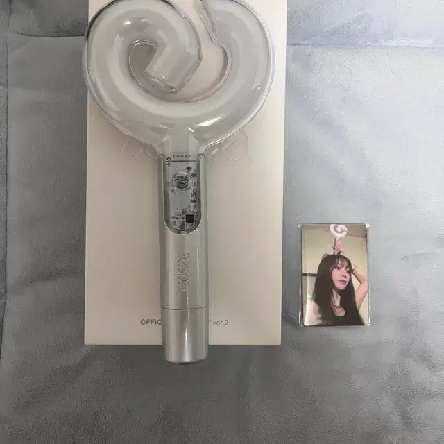 에스파 응원봉2 한번 사용