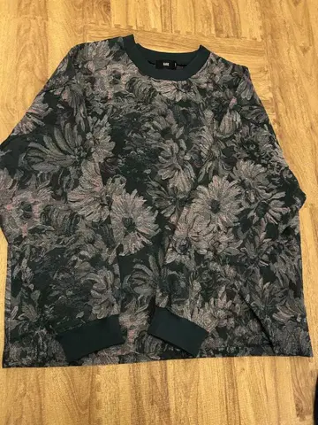 HARE 꽃무늬 니트 트레이닝복