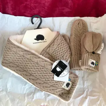 [ 5,478엔 상품 ] SCANDINAVIAN FOREST 머플러&장갑