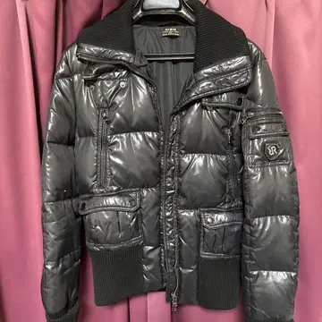 RARE 블랙 다운 자켓
