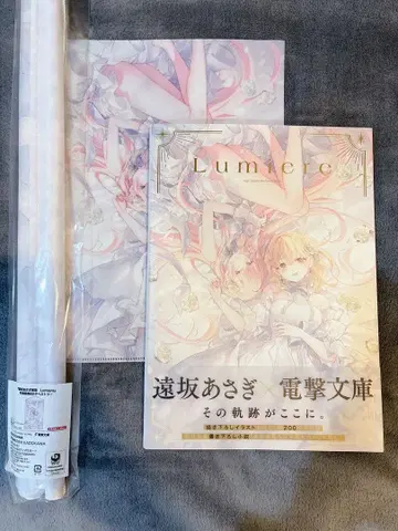 토오사카 아사기 / 화집 Lumiere 태피스트리 클리어 파일 세트