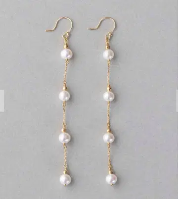 ete 펄 롱 귀걸이