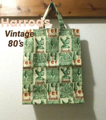 빈티지 해롯 토트 garden '80S UK제